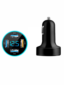 Зарядка в прикуриватель для автомобиля 4*USB TDS TS-CAU71